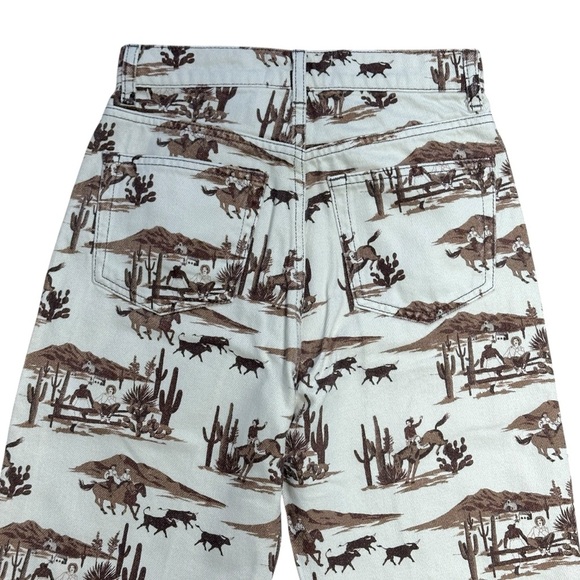 Reformation Sonora Western High Rise Straight Jeans Womens 23 - Picture 6 of 8